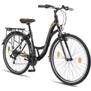 Fahrrad bis 300 Euro Licorne Bike Stella Premium City Bike 28 Zoll