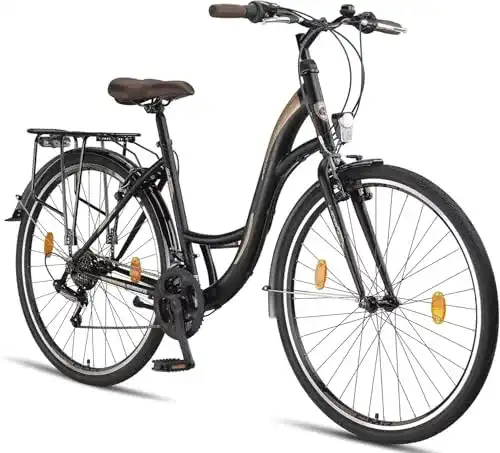 Fahrrad bis 300 Euro Licorne Bike Stella Premium City Bike 28 Zoll