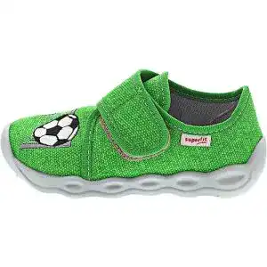 Superfit-Hausschuhe Superfit Jungen Bubble Hausschuh, Grün 7500