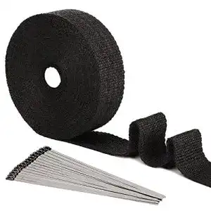 Hitzeschutzband SMARCY Basaltfaser Auspuffband 15M x 50MM