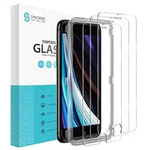 iPhone-7-Panzerglas Syncwire Panzerglas, 3er-Pack, 3D-Touch