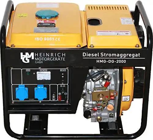 Notstromaggregat Diesel Heinrich Motorgeräte HMG-DG-2000