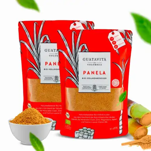 Die beste Vollrohrzucker GUATAVITA de COLOMBIA Panela, 2x500g 2026 Test Bestseller Vollrohrzucker GUATAVITA de COLOMBIA Panela, 2x500g