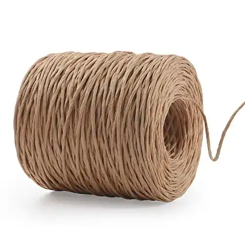 Papierdraht Herefun 200M Papierkordel Natur, Papierkordel Natur