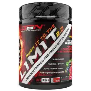 Pump-Booster GEN GERMAN ELITE NUTRITION Push it to the Limit