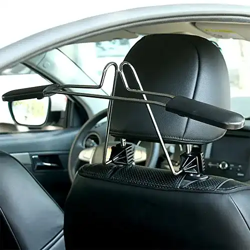 Auto-Kleiderbügel SAFLYSE 1pcs, hochwertig, Edelstahl-Teleskop