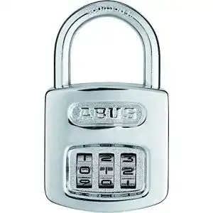 Abus-Zahlenschloss ABUS Zahlenschloss 160/40 Level 5 – Silber