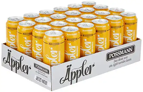 Possmann-Apfelwein Possmann Äppler Süss Gespritzt, 24 x 0.5 l