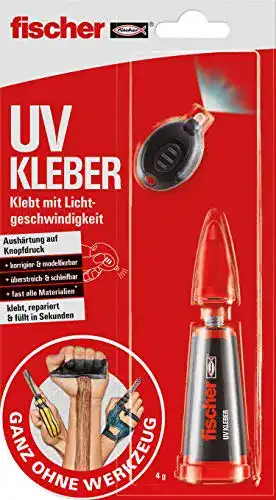 UV-Kleber Fischer UV Kleber, doppelt aushärtend, 4G