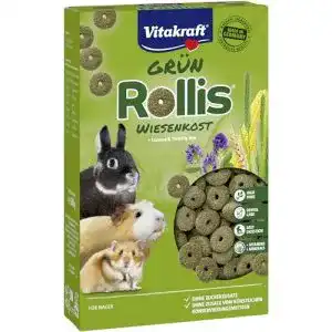 Vitakraft-Kaninchenfutter Vitakraft Grün Rollis, Knusperringe