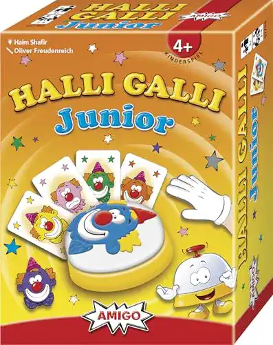 Spiele ab 4 Jahren AMIGO 7790 Halli Galli Junior, Kartenspiel
