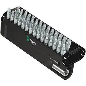 Wera-Bits Wera Bit-Sortiment, Bit-Check 30 Wood 2, 30-teilig