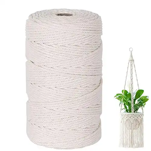 Die beste Baumwollseil LinTimes Makramee Baumwollgarn 3mm x 200m 2026 Test Bestseller Baumwollseil LinTimes Makramee Baumwollgarn 3mm x 200m