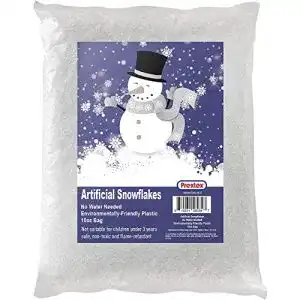 Kunstschnee Prextex 10 Unzen/ 283g falsche Schneeflocken für Deko