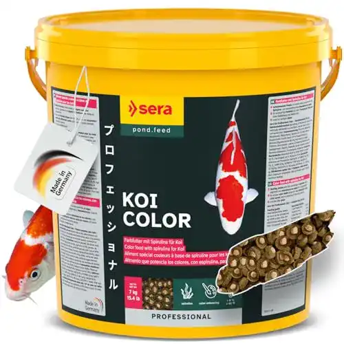 Koifutter sera Koi Professional Spirulina-Farbfutter 7 kg