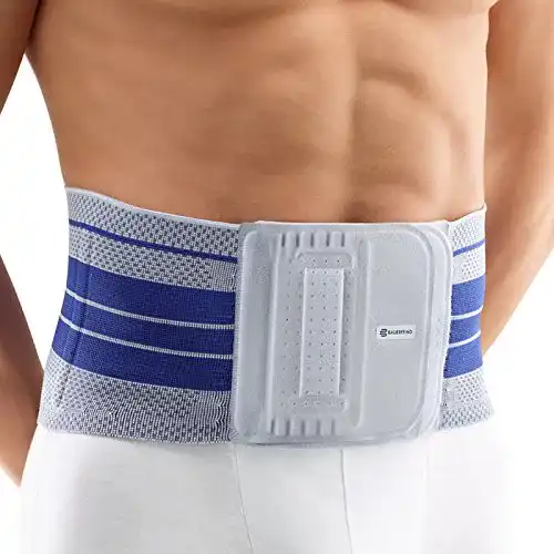 Rückenbandage mit Pelotte BAUERFEIND LumboTrain titan Gr. 4