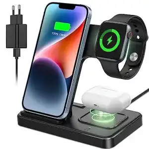 Apple-Ladestation-3-in-1 CAVN 3 in 1 Kabelloses Ladegerät