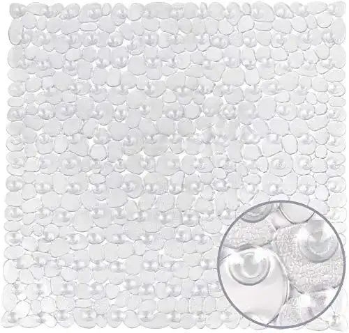 Badewannenmatte WELTRXE Duschmatte, Kunststoff, Saugnäpfe