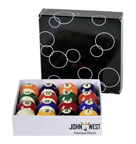 Billardkugeln John West Pool 57 mm