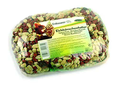 Eichhörnchen-Futter Erdtmanns Eichhörnchenfutter im Netz, 2 x