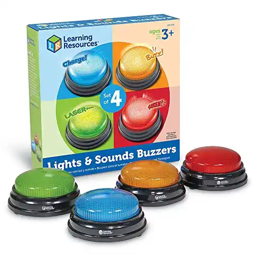 Buzzer Learning Resources LER3776 Lichter u. Geräusche Summer