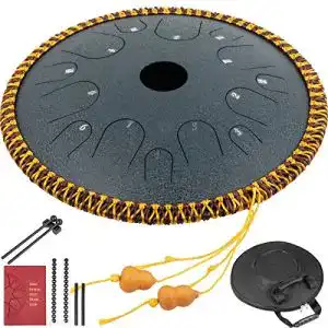 Zungentrommel VEVOR aus Stahl, Drum Instrument 14 Töne