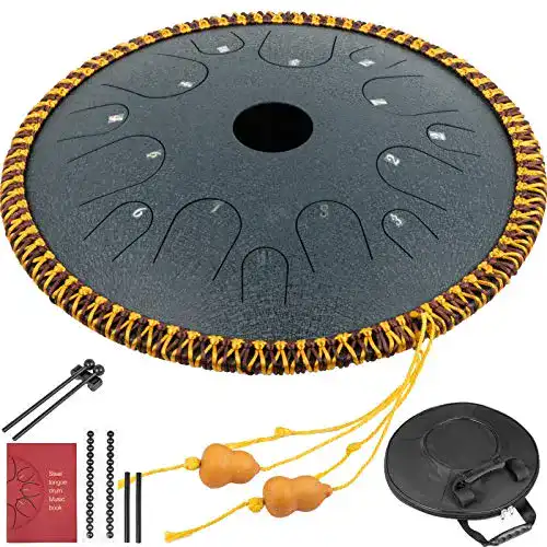 Die beste Zungentrommel VEVOR aus Stahl, Drum Instrument 14 Töne 2026 Test Bestseller Zungentrommel VEVOR aus Stahl, Drum Instrument 14 Töne