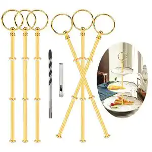 Etagerenstangen ANGELEMM 6 Pack Etageren Stangen Set