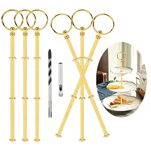 Etagerenstangen ANGELEMM 6 Pack Etageren Stangen Set