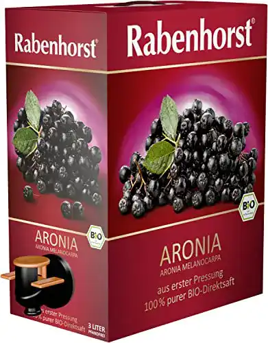 Aroniasaft Rabenhorst Aronia Bio-Muttersaft 3 Liter BiB, 1er Pack