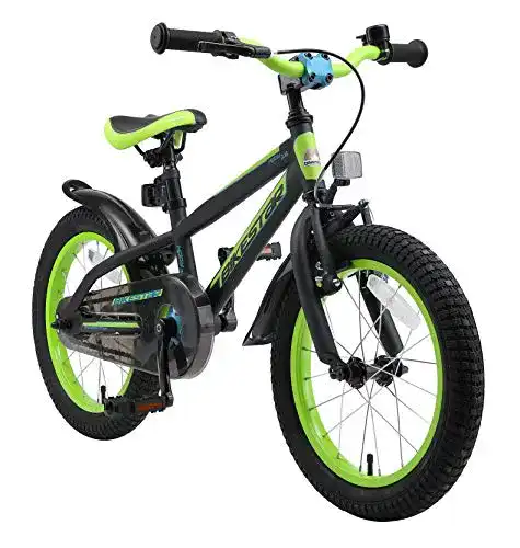 Kinder-Mountainbike BIKESTAR Kinderfahrrad 16 Zoll