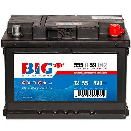 Autobatterie 55Ah BIG 12V