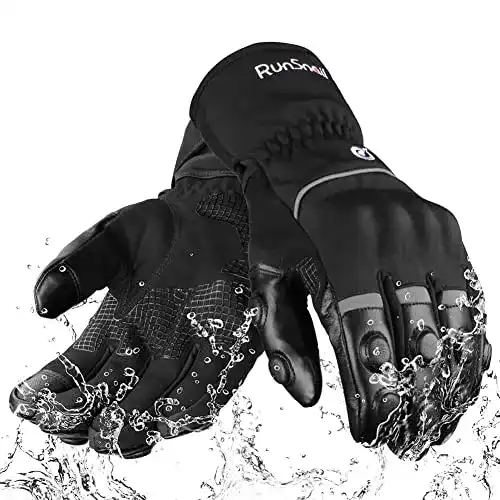Regenhandschuhe Motorrad RunSnail 2KP CE Winter