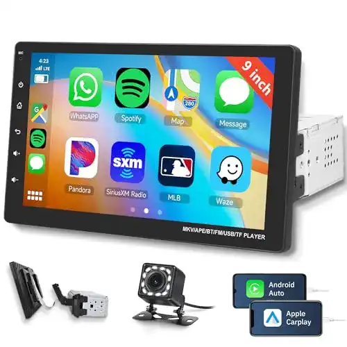 Autoradio Apple-Carplay Rimoody 9 Zoll Touchscreen Autoradio