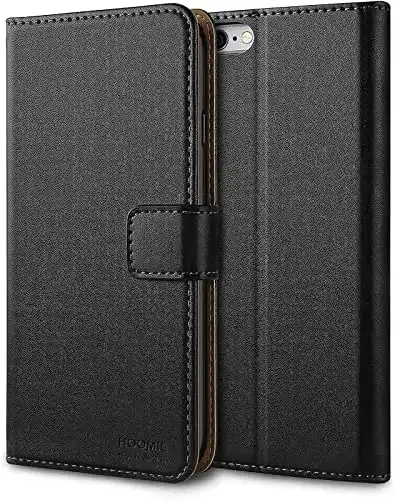 iPhone-6s-Hülle HOOMIL, Leder Wallet Tasche Flip 4,7 Zoll