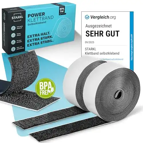 Klettband (selbstklebend) STARKL ® Extra Stark, 3m x 30mm