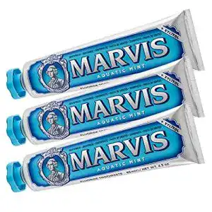 Marvis-Zahnpasta Marvis Aquatic Mint, mit Fluorid, 3 x 85 ml