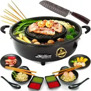 Hot Pot TomYang BBQ Der Original Thai Grill, inkl. Zubehör