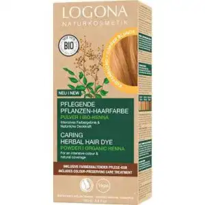 Haartönung blond LOGONA Naturkosmetik pflegend pflanzlich
