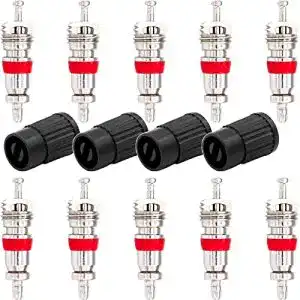 Fahrradventile ANYKING 14-Teile Schrader Ventil-Set