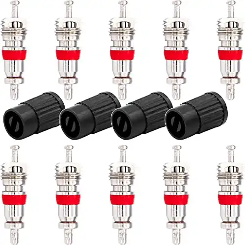 Fahrradventile ANYKING 14-Teile Schrader Ventil-Set