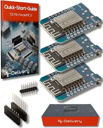Esp8266 AZDelivery 3 x D1 Mini NodeMcu mit -12F WLAN Module