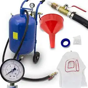 Mobiles Sandstrahlgerät BITUXX ® 38L portabler Sandstrahler