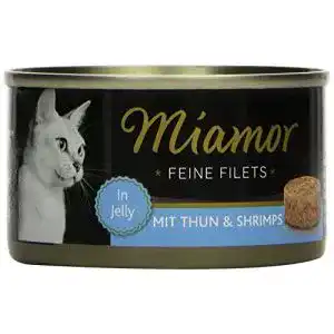 Miamor-Katzenfutter Miamor Feine Filets Thun & Shrimps 24x100g