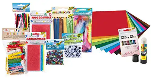 Bastelset folia 50999 Bastel-Bundle XXL, großes Bastel-Set