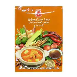 Gelbe Currypaste Cock 12er Pack Brand Gelbe Curry Paste, 12x 50g