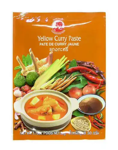 Die beste Gelbe Currypaste Cock 12er Pack Brand Gelbe Curry Paste, 12x 50g 2026 Test Bestseller Gelbe Currypaste Cock 12er Pack Brand Gelbe Curry Paste, 12x 50g