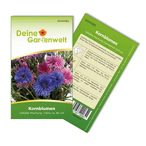 Kornblumen-Samen Deine Gartenwelt, Gefüllte Mischung Samen