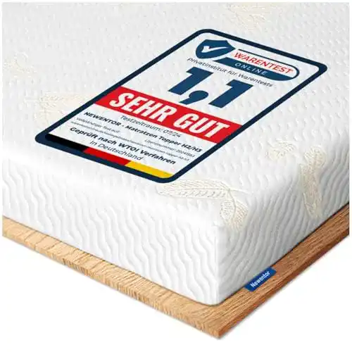 Topper (90×200) Newentor ® 2in1 Härtegrade H2&H3 Gel Topper