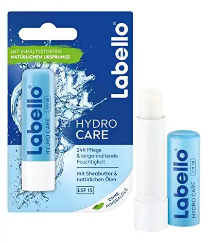 Labello Labello Hydro Care Lippenpflege ohne Mineralöle, 4.8g